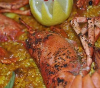Arroz con langosta Arroz con langosta